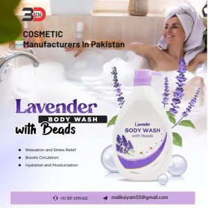 Lavender Body Wash with Beads – Relaxing & Moisturizing (150ml)